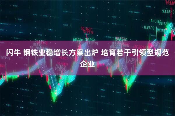 闪牛 钢铁业稳增长方案出炉 培育若干引领型规范企业